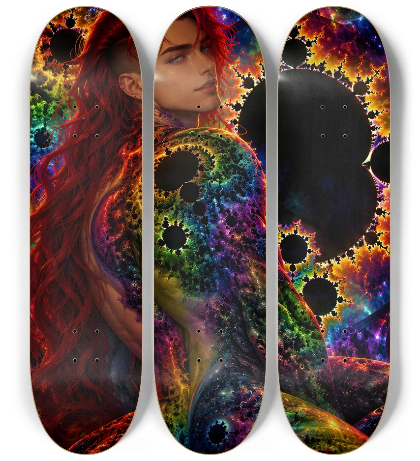 Psychedelic Gay Fractal Man #62