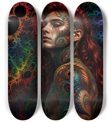 Psychedelic Gay Fractal Man #66