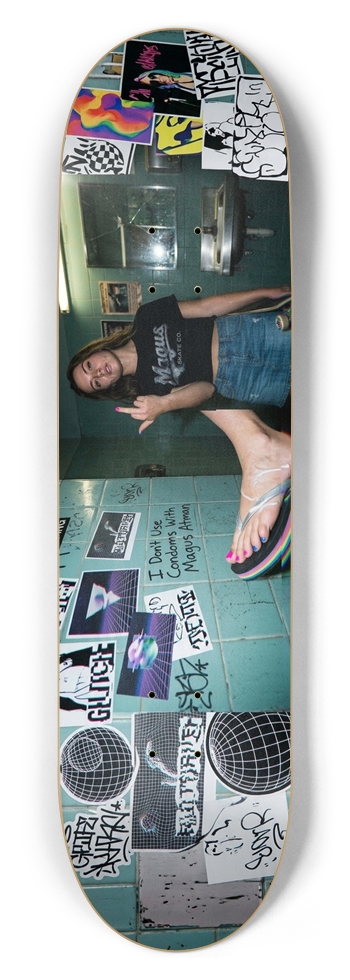 Magus Skate Co "Glory Hole International Skateboarding Series" 8-1/2 Skateboard Deck