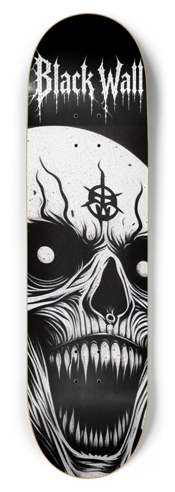 Black Wall Custom Skateboard