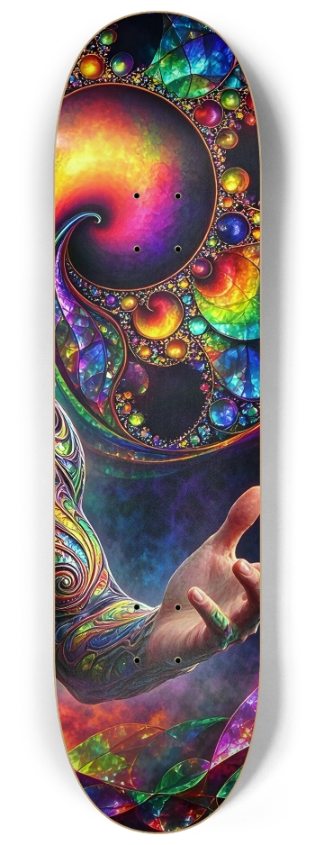 Gay Fractal Man #78 #3 8-1/4 Skateboard Deck