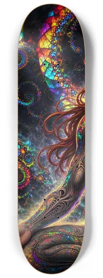 Gay Fractal Man #81 #1 8-1/4 Skateboard Deck