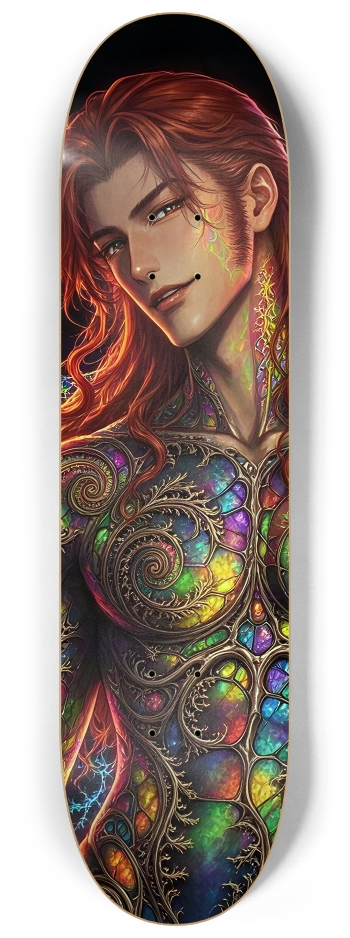 Gay Fractal Man #79 #2 8-1/4 Skateboard Deck