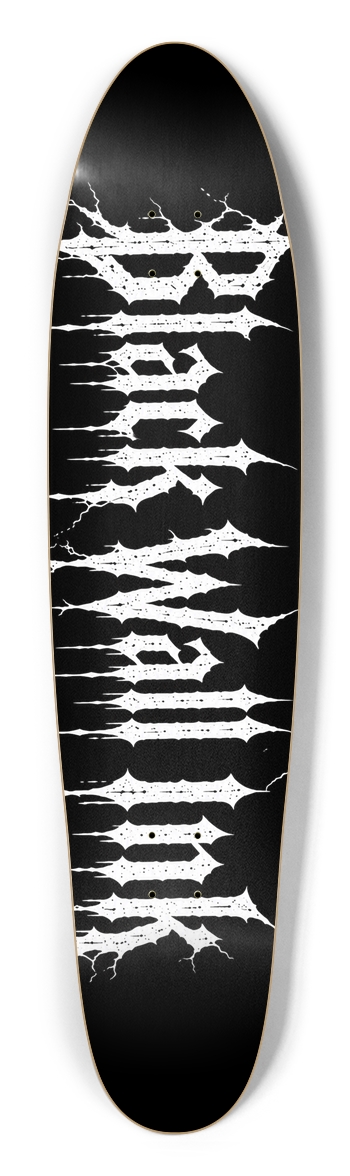 Black Wall Custom Longboard