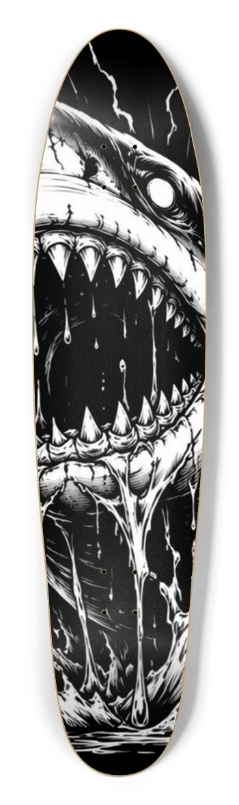 Black Wall Custom Longboard