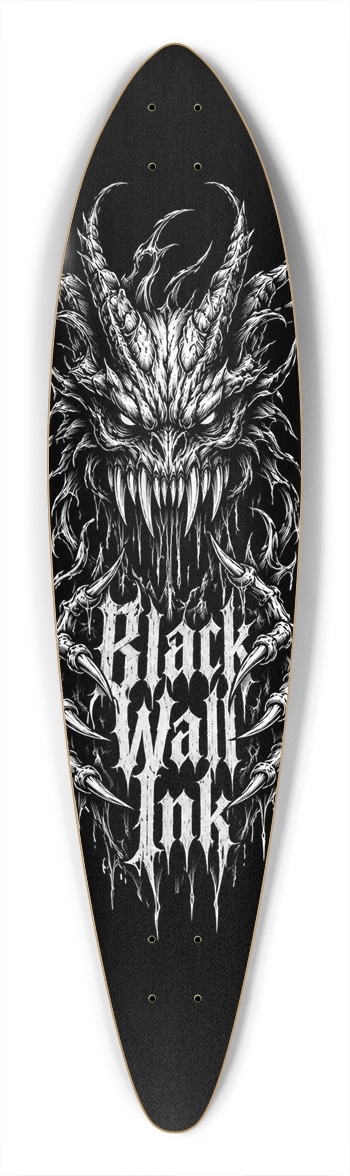 Black Wall Custom Longboard