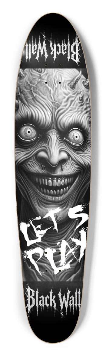 Black Wall Custom Longboard Longboard Shape