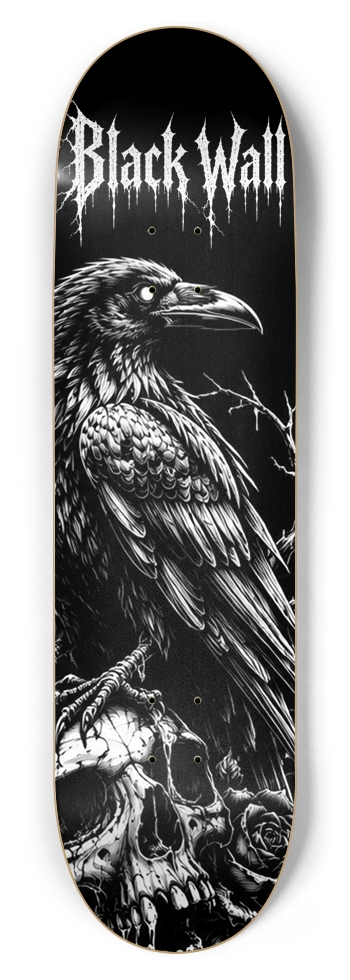 Black Wall Custom Skateboard