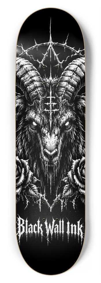 Black Wall Custom Skateboard