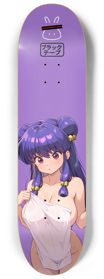Purple Anime #1 8-1/4 Skateboard Deck