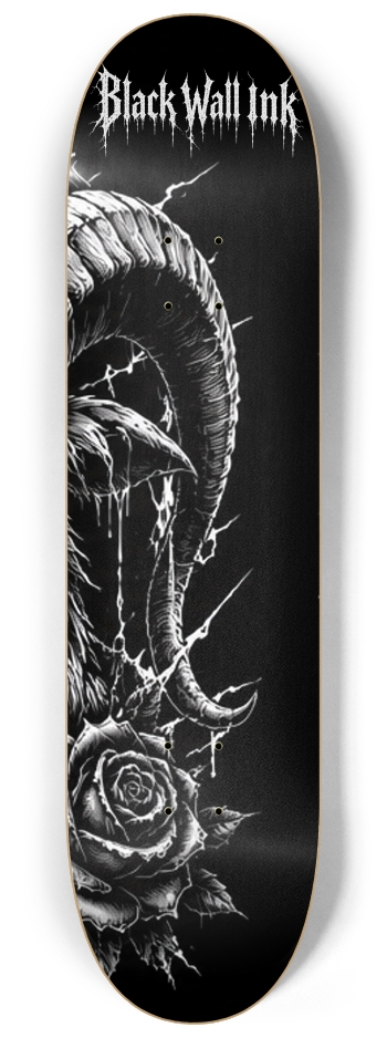 Black Wall Custom Skateboard Wall Series #3
