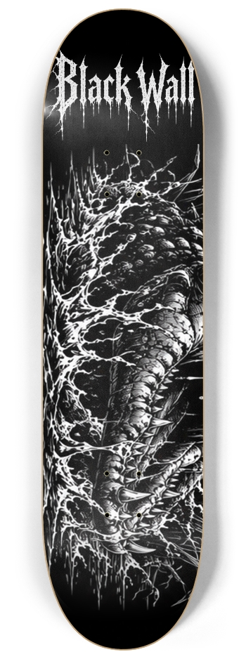 Black Wall Custom Skateboard Wall Series #1