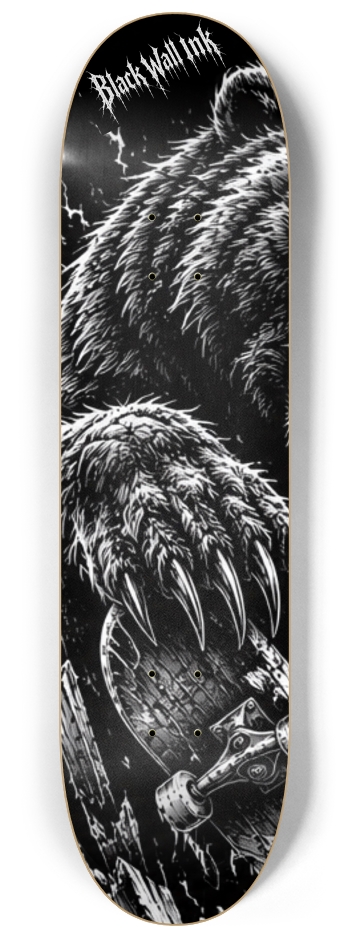 Black Wall Custom Skateboard Wall Series #1