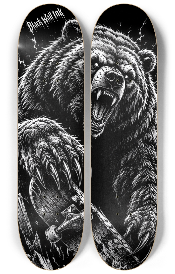 Black Wall Custom Skateboard Wall Series