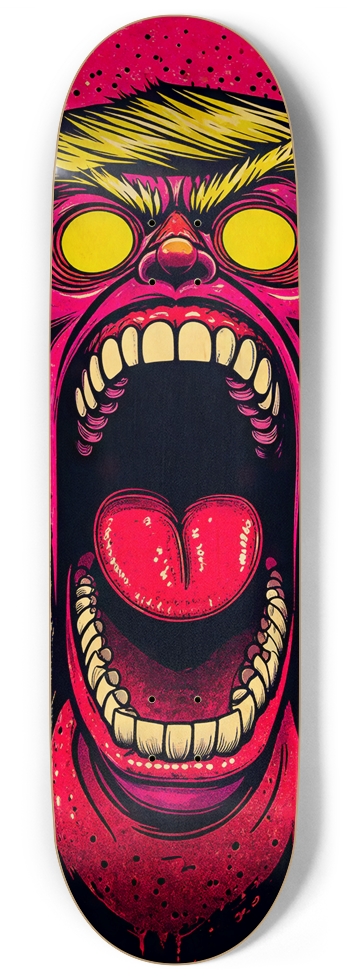 DONNIE DON JUANNY DECK 01 ALL NATURAL BAMBOO DECK 9 Inch Skateboard