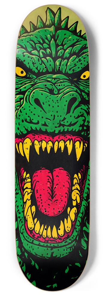 GODZILLA 1954 DECK 01 LIMITED EDITION ALL NATURAL BAMBOO DECK