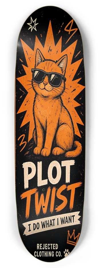 Orange cat energy plot twist