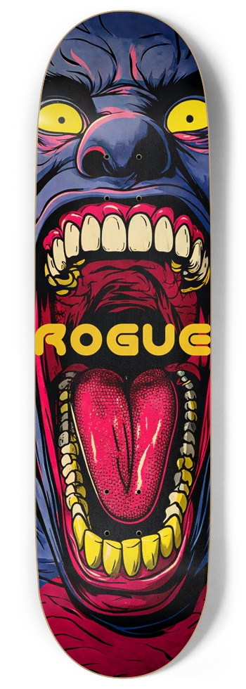 ROGUE GOLD TOOTH DECK 01 ALL NATURAL 9 Inch Skateboard