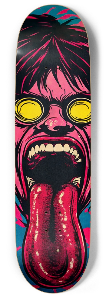 CHERRY HOOD DECk 01 ALL NATURAL OLD SCHOOL POOL DECK 9 Inch Skateboard