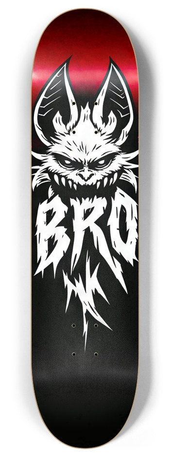 BRO ABBOT BAT X BATWISE BAMBOO HYBRID DECK 01