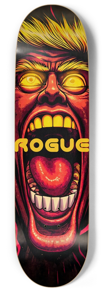 ROGUE DINGO DON TRUMPO DECK 01 ALL NATURAL BAMBOO DECK 9 Inch Skateboard