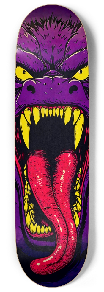 DRAGON DROP DECK 01 ALL NATURAL BAMBOO DECK 9 Inch Skateboard