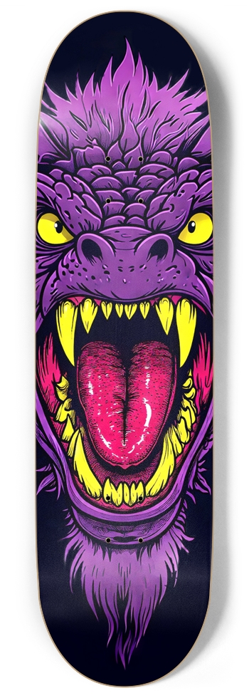DRAGONHEART DECk 01 ALL NATURAL BAMBOO DECK 9 Inch Skateboard