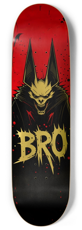 BRO PHAT BAT TRICK DECK 01 9 Inch Skateboard