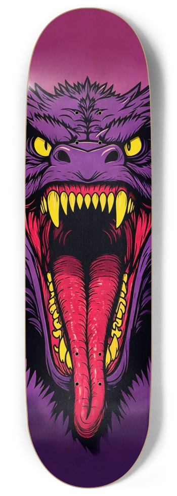 SAVAGE DRAGON DROP DECK 03 ALL NATURAL BAMBOO DECK 9 Inch Skateboard