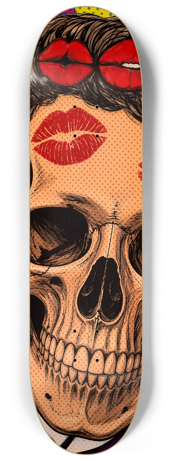 Love & Hate Big Skull - Wall Series #2