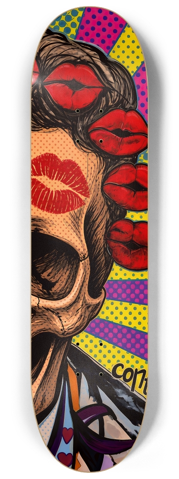 Love & Hate Big Skull - Wall Series #3