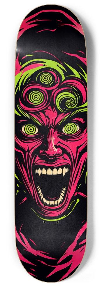 PSYCHO STICK RETREAD DECK 010 ALL NATURAL BAMBOO DECK