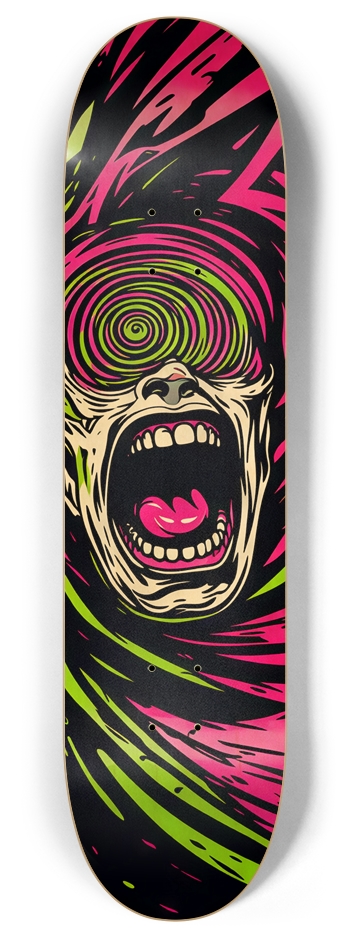 PSYCHO STICK RETREAD DECK 03 ALL NATURAL 8 Inch Skateboard Deck