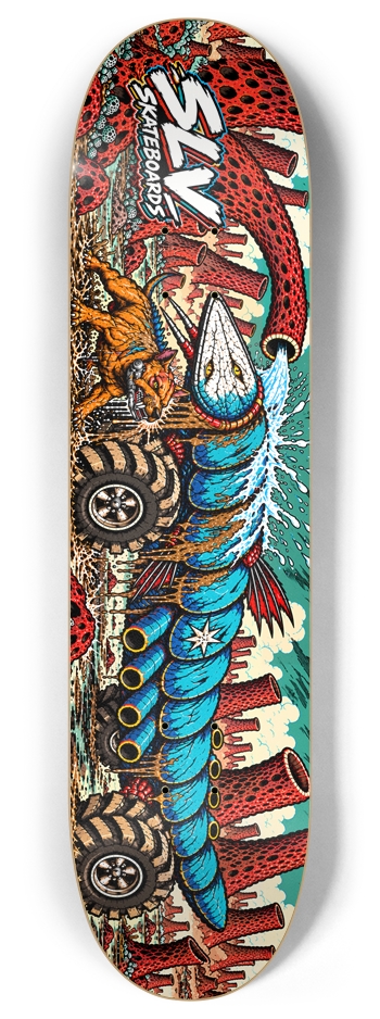 Car Wash 8 Inch Skateboard Deck