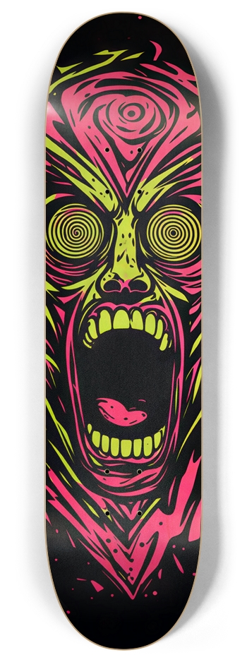 PSYCHO STICK RETREAD DECK 015 ALL NATURAL BAMBOO DECK