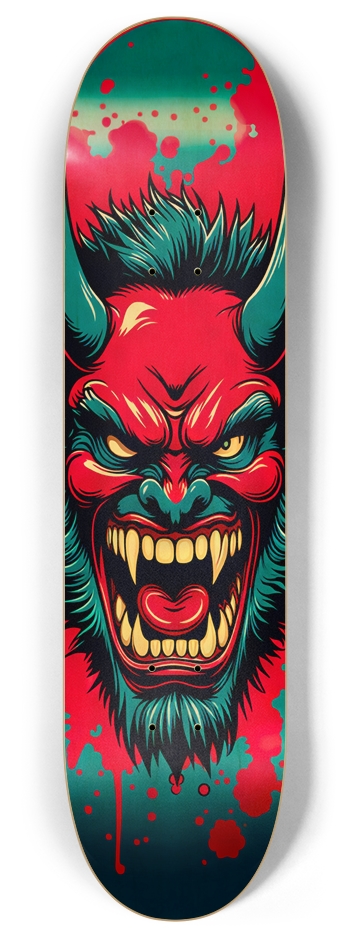 MIAMI DEVIL DECK 02 8 Inch Skateboard Deck