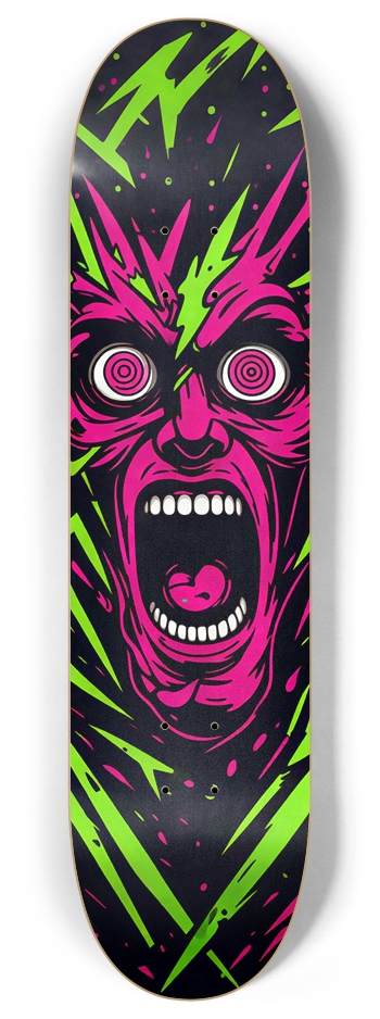 PSYCHO STICK RETREAD DECK 013 VISION QUEST 8 Inch Skateboard Deck