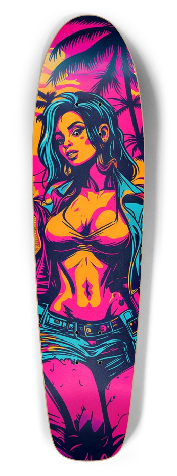MIAMI DADE FLY GIRL OPIUM DECK 01 GTA LIMITED BAMBOO EDITION LIQUID VISION Bottle Tail