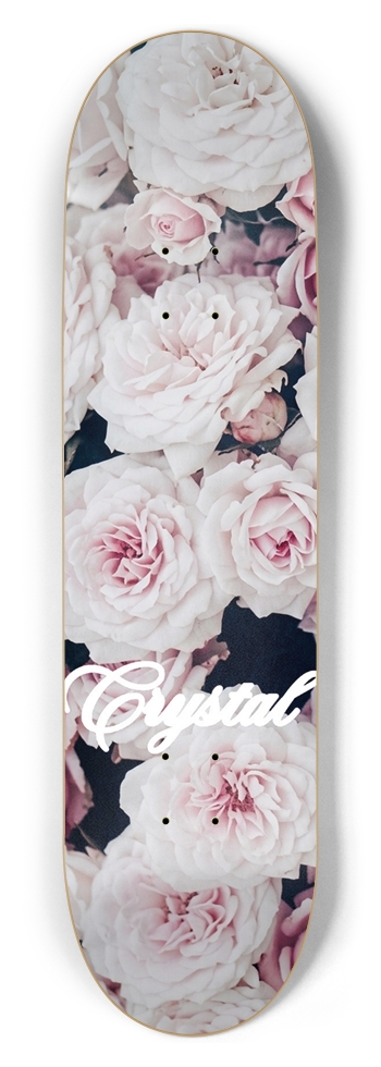 Roses Skateboard 8-1/2 Skateboard Deck