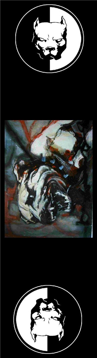 Pitbull 7-3/4 Skateboard Deck 