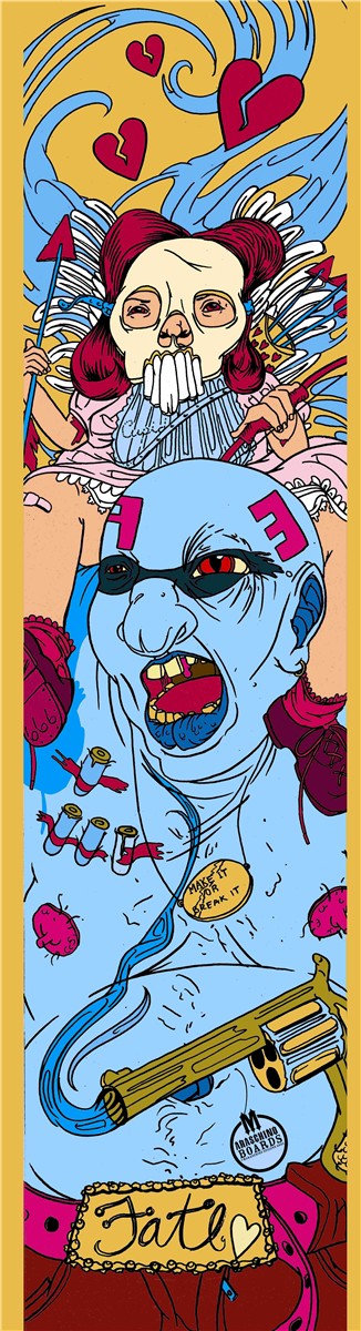 cupid and fate 7-3/4 Skateboard Deck