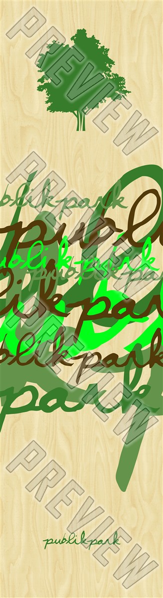 Natural 7-5/8 Skateboard Deck