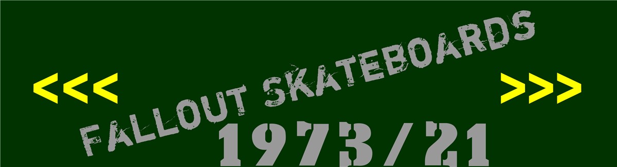 FALLOUT ARMY BOARD 7-3/4 Skateboard Deck