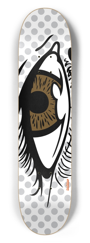 Pop Art Skateboard Deck 7-1/2 Skateboard Deck