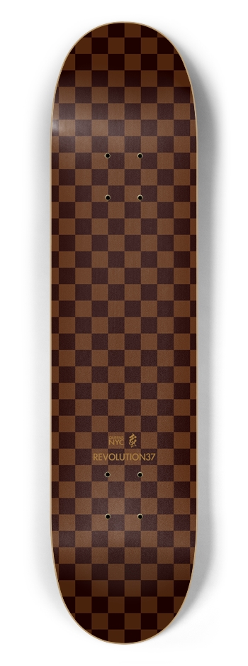 RV Checker Skateboard Deck 7-1/2 Skateboard Deck