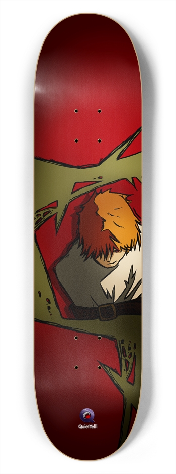 Tense 001: 7-3/4 All-Around Deck 7-3/4 Skateboard Deck