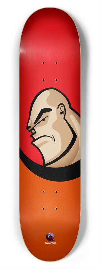 Roughneck 001: 7-3/4 All-Around Deck 7-3/4 Skateboard Deck